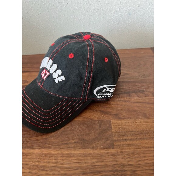 Ambrose JTG Daugherty Racing Little Debbie Hat #47 Adjustable Black NASCAR - Picture 3 of 7
